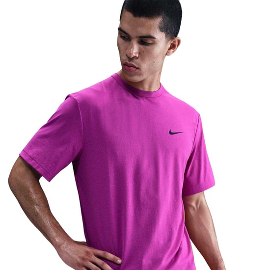 Nike Camiseta de manga corta Hyverse Swoosh para hombre (Vivid Viola Purple) - Image 2