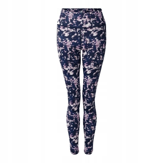 Dare 2B Leggings Influential II para mujer con estampado abstracto (Navy Ink) - Image 2