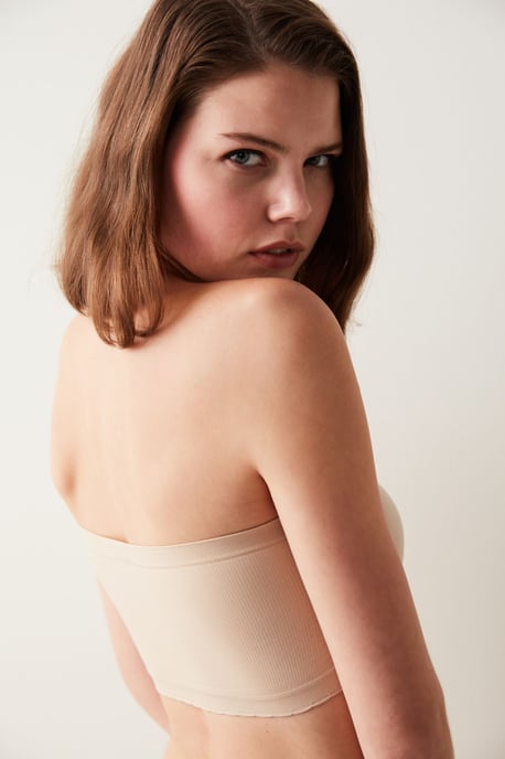Bralette de punto sin tirantes - Image 3