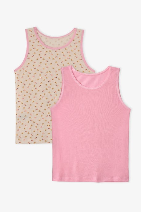 Penti Flory camiseta de tirantes floral para niñas - Image 1