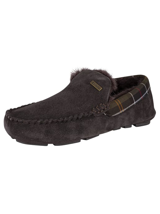 Barbour Pantuflas Monty, Marrón - Image 1