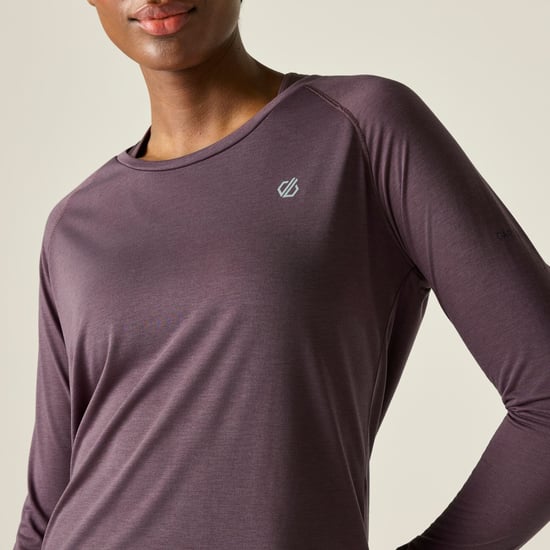 Dare 2B Camiseta de manga larga Serenity para mujer (Huckleberry) - Image 5