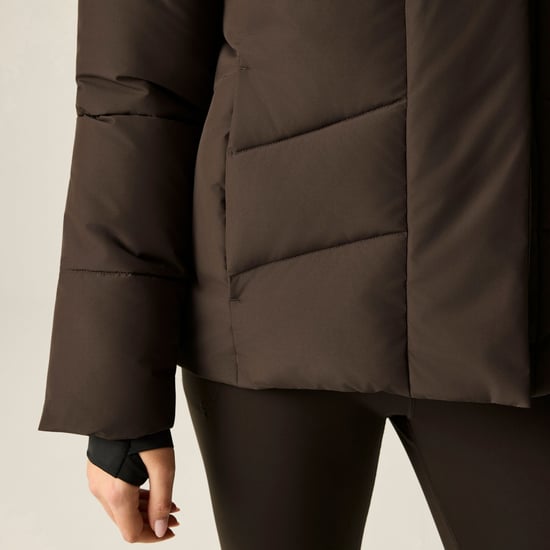 Dare 2B Chaqueta acolchada para mujer Lustre (Hot Fudge) - Image 5