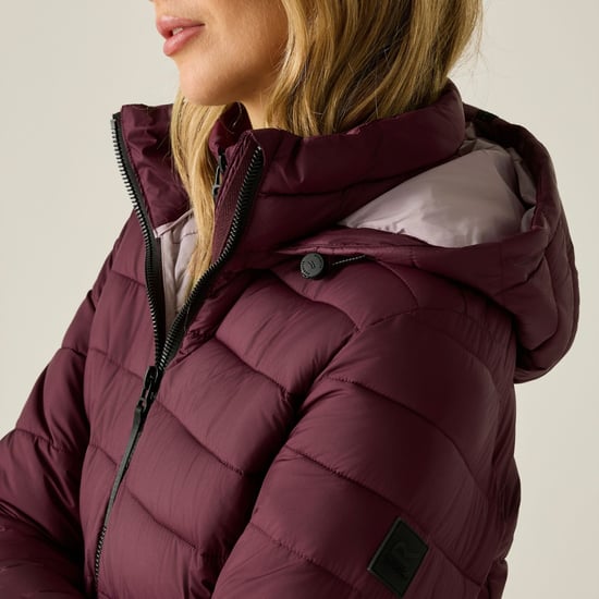 Regatta Chaqueta acolchada para mujer Amara (Fig/Powder Lilac) - Image 4