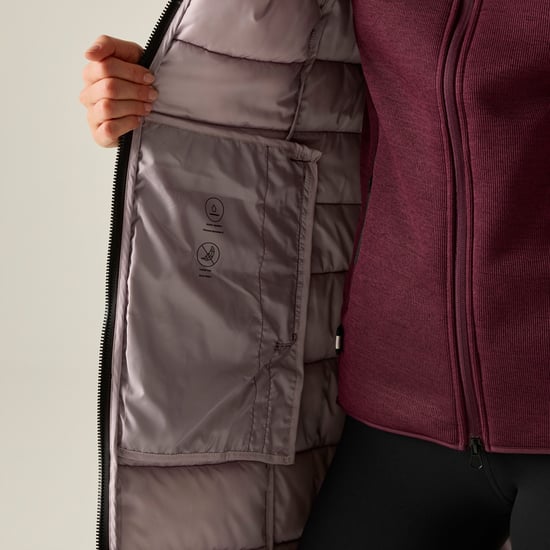 Regatta Chaqueta acolchada para mujer Amara (Fig/Powder Lilac) - Image 5
