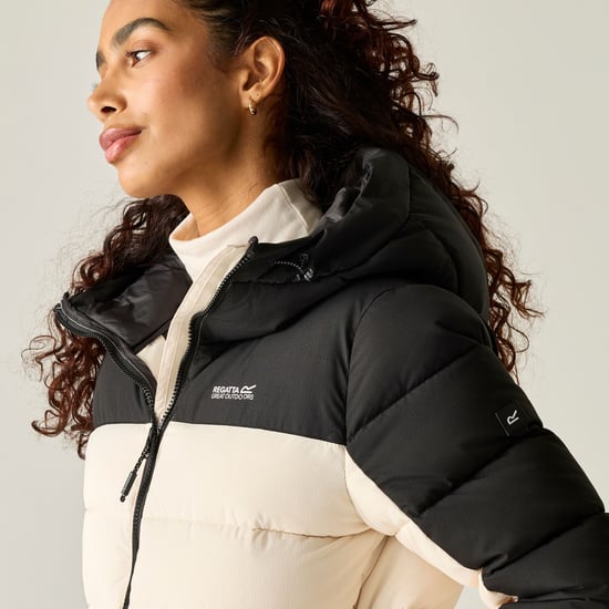 Regatta Chaqueta acolchada de mujer Aldthorn (Vainilla claro/Negro) - Image 6
