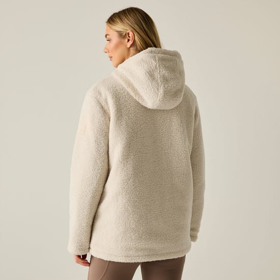 Regatta Chaqueta acolchada reversible para mujer Frankie (Moca/Vainilla clara) - Image 3