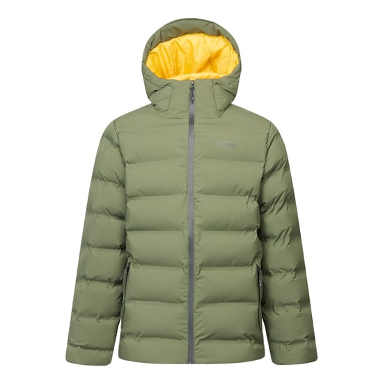 Regatta Chaqueta térmica impermeable para hombre Altoro (caqui oscuro/atardecer) - Image 2