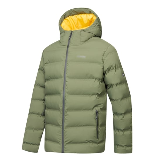 Regatta Chaqueta térmica impermeable para hombre Altoro (caqui oscuro/atardecer) - Image 4