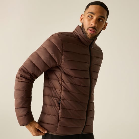Regatta Chaqueta acolchada de hombre Marizion (Coffee Grounds/Moonbeam) - Image 3
