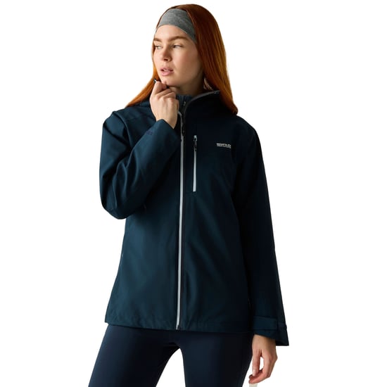 Regatta Chaqueta impermeable para mujer Birchdale II (Navy/Skyway) - Image 1