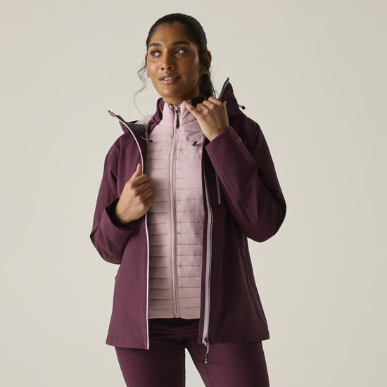 Regatta Chaqueta impermeable para mujer Birchdale II (higo) - Image 5