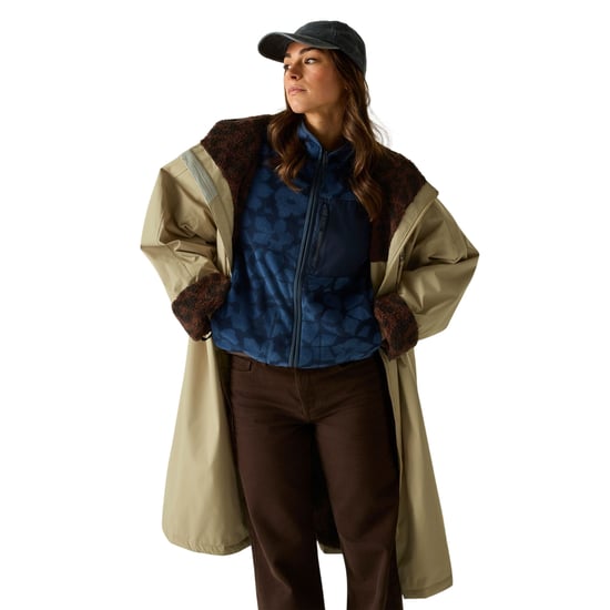 Regatta Bata impermeable unisex para adultos con estampado de leopardo (Barleycorn/Dark) - Image 5