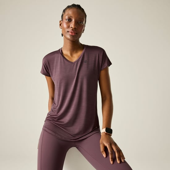 Dare 2B Camiseta deportiva para mujer Vigilant (Huckleberry) - Image 1