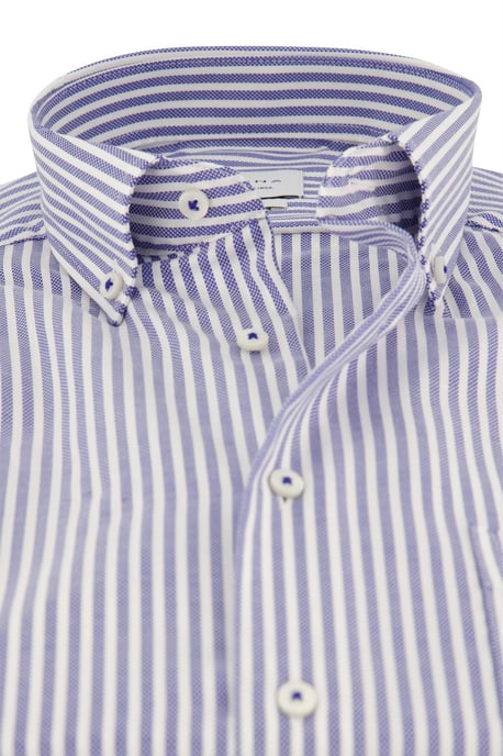 Eterna camisa de manga corta azul a rayas - Image 3