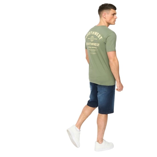 Crosshatch Camiseta de hombre Chittingtons (Negro Oliva) - Image 3