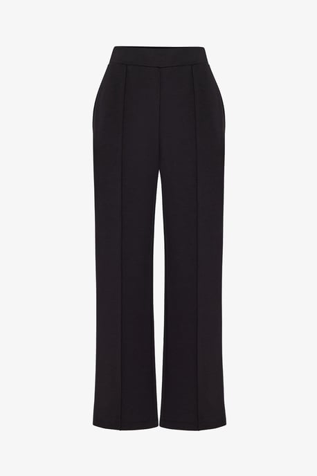 Penti Pantalón de mujer de modal, pierna recta y tiro alto - Image 4