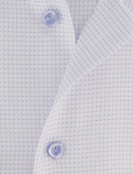 Eton Contemporary Fit Camisa Azul Claro - Image 4