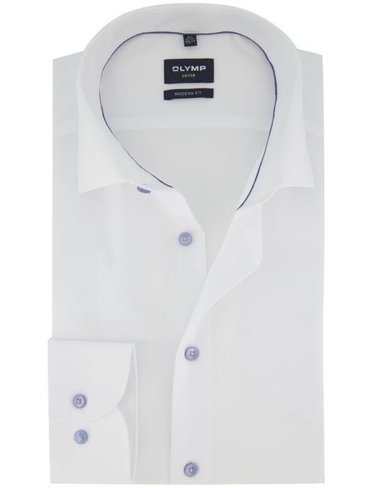 OLYMP camisa sin plancha corte regular blanca - Image 1