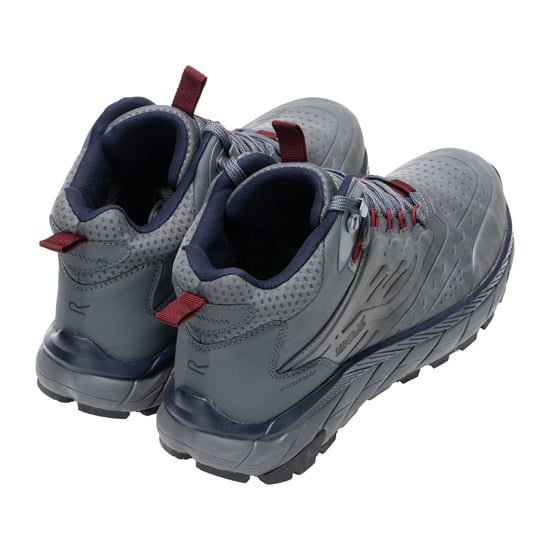 Regatta Botas de senderismo de media caña para hombre Derino (Granite/Navy) - Image 2