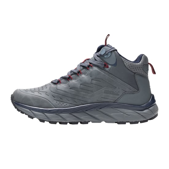 Regatta Botas de senderismo de media caña para hombre Derino (Granite/Navy) - Image 3