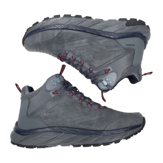Regatta Botas de senderismo de media caña para hombre Derino (Granite/Navy) - Image 6