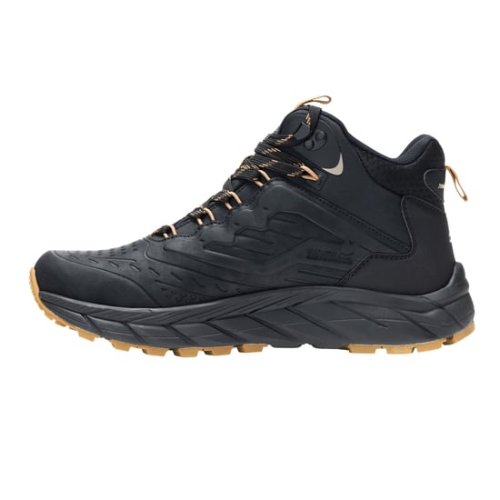 Regatta Botas de senderismo Derino de media caña para hombre (Negro/Goma) - Image 3