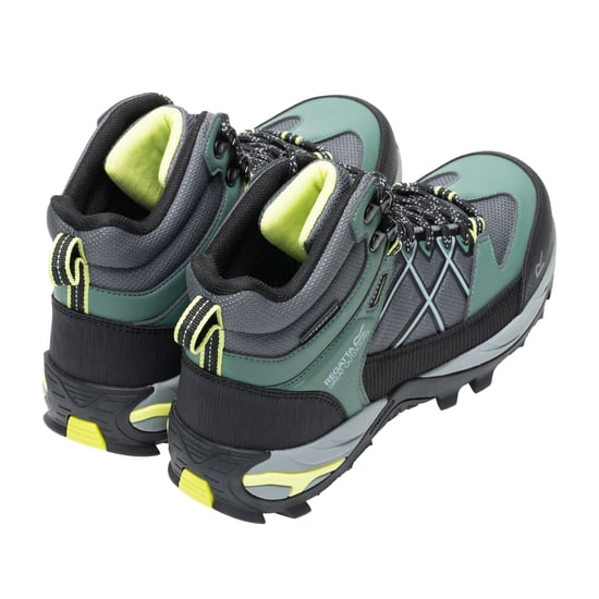 Regatta Botas de senderismo para mujer Samaris III (Verde abeto/Verde lima intenso) - Image 2