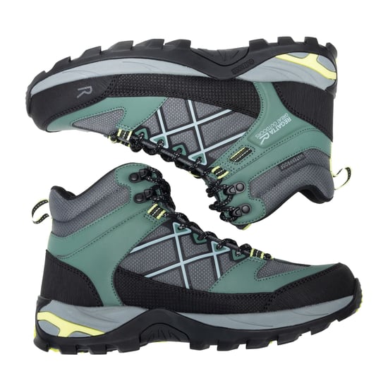 Regatta Botas de senderismo para mujer Samaris III (Verde abeto/Verde lima intenso) - Image 6