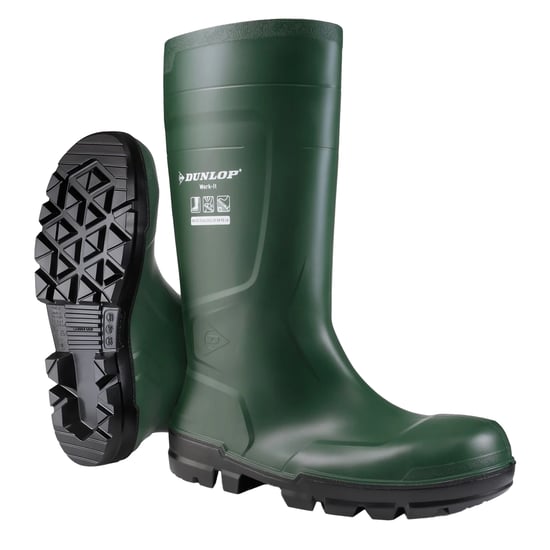 Dunlop Botas de agua de trabajo para mujer Work-It (Verde Heritage) - Image 5