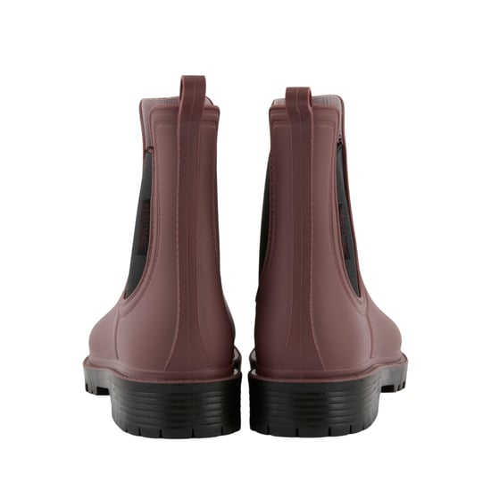 Regatta Botas de agua de mujer Lady Harriett II hasta el tobillo (Cereza oscuro/Negro) - Image 2