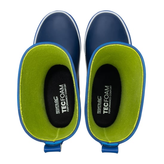 Regatta Great Outdoors Botas de agua Foxfire para niños (Azul Aviator/Azul Olympian) - Image 4