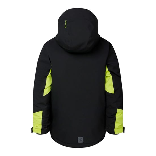 Dare 2B Chaqueta de esquí infantil Rip It (Negro/Wild Lime) - Image 2