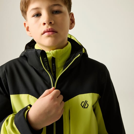 Dare 2B Chaqueta de esquí infantil Rip It (Negro/Wild Lime) - Image 6