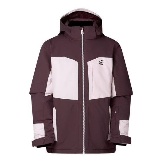 Dare 2B Chaqueta de esquí infantil Rip It (Huckleberry/Pink Haze) - Image 2