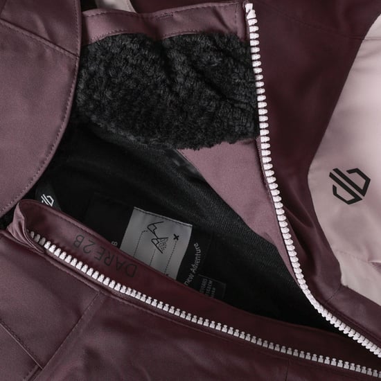 Dare 2B Chaqueta de esquí infantil Rip It (Huckleberry/Pink Haze) - Image 5