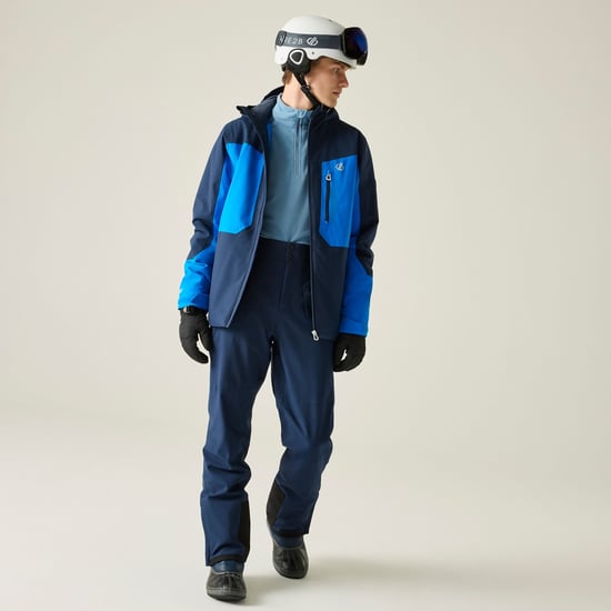 Dare 2B Chaqueta de esquí Eagle IV para hombre (Azul marino/Azul atlético) - Image 1