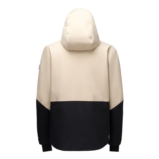 Dare 2B Halfpipe IV Chaqueta de esquí para hombre con bloques de color (White Pepper/Black) - Image 3