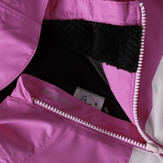 Dare 2B Chaqueta de esquí infantil Piste bicolor (Extreme Pink) - Image 4
