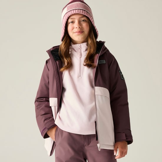Dare 2B Chaqueta de esquí infantil Wing It (Huckleberry/Pink Haze) - Image 3