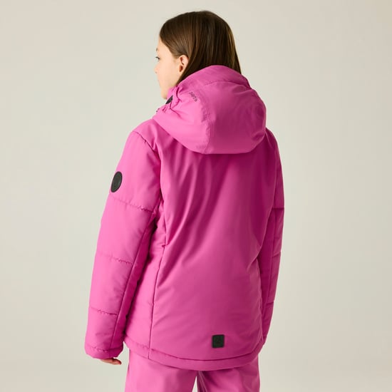 Dare 2B Chaqueta de esquí para niños Glacier (rosa extremo) - Image 6