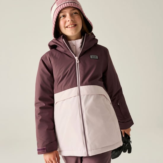 Dare 2B Chaqueta de esquí infantil Wing It (Huckleberry/Pink Haze) - Image 5