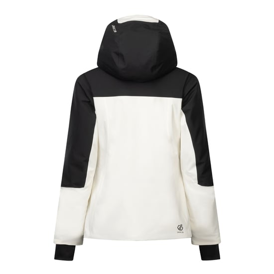 Dare 2B Chaqueta de esquí para mujer Flurry III (Negro/Egret) - Image 3