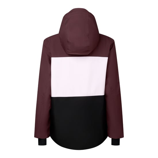 Dare 2B Chaqueta de esquí para mujer con estampado de bloques (Huckleberry/Pink Haze) - Image 2