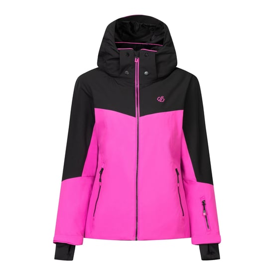 Dare 2B Chaqueta de esquí para mujer Flurry III (Rosa extremo/Negro) - Image 2