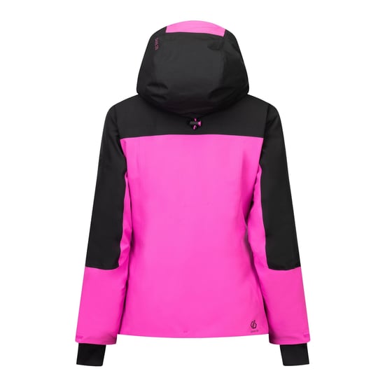 Dare 2B Chaqueta de esquí para mujer Flurry III (Rosa extremo/Negro) - Image 3