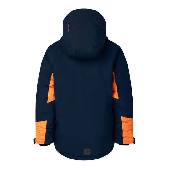 Dare 2B Chaqueta de esquí infantil Rip It (Azul marino/Naranja eléctrico) - Image 3