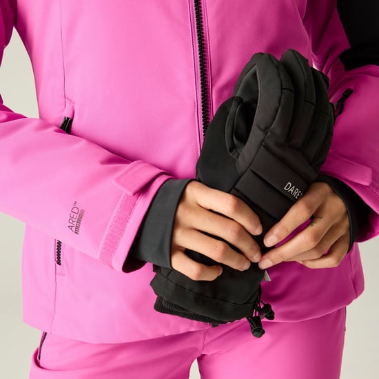 Dare 2B Chaqueta de esquí para mujer Flurry III (Rosa extremo/Negro) - Image 5