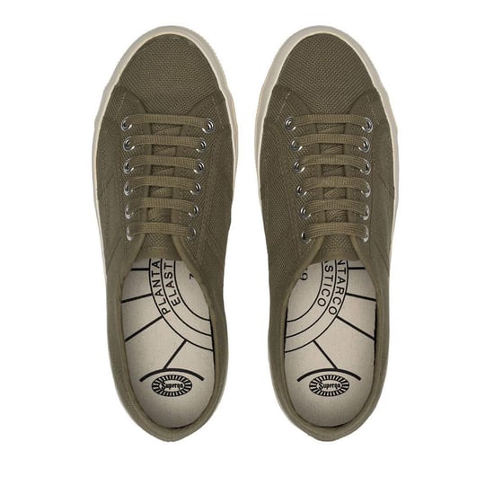 Superga Zapatillas de mujer 1925 Made In Italy (Verde Tortora/Avorio) - Image 3