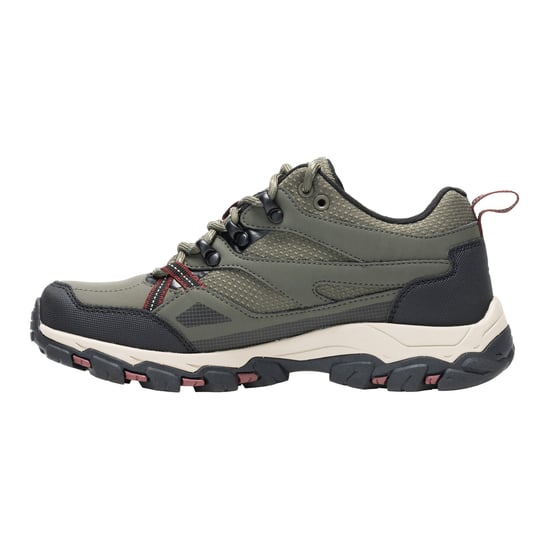 Regatta Zapatillas de senderismo bajas Holcombe III para mujer (Olive Night/Dark Cherry) - Image 3